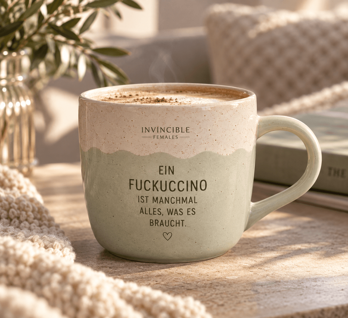 Handgemachte Tasse | Ein Fuckuccino ist manchmal...