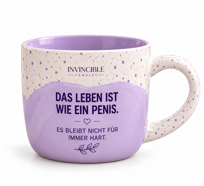 Handgemachte Tasse | Das Leben ist wie...