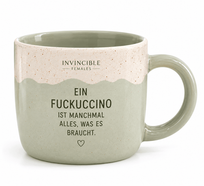 Handgemachte Tasse | Ein Fuckuccino ist manchmal...